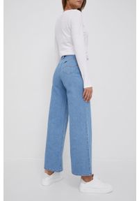 Lee jeansy STELLA A LINE LIGHT VADA damskie high waist. Stan: podwyższony. Kolor: niebieski #2