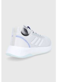 Adidas - adidas Buty Q46322 kolor szary. Nosek buta: okrągły. Zapięcie: sznurówki. Kolor: szary. Materiał: materiał #2