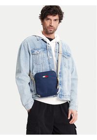 Tommy Jeans Saszetka Retro Cool Reporter AM0AM13277 Granatowy. Kolor: niebieski. Materiał: materiał #3