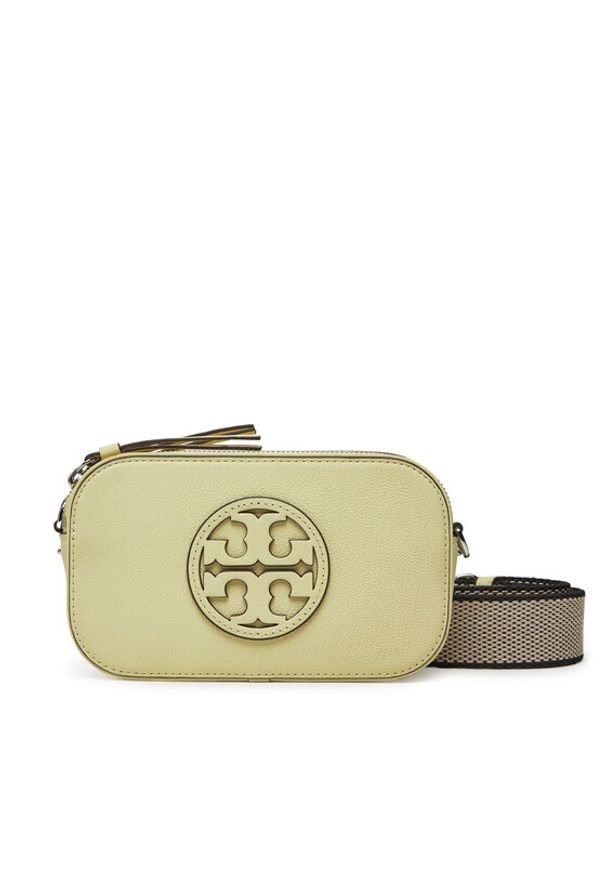 Tory Burch Torebka 165071 Żółty. Kolor: żółty. Materiał: skórzane