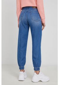 Pinko jeansy damskie medium waist. Kolor: fioletowy #4