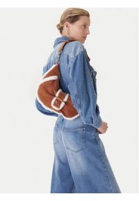 Marciano Guess Torebka 5BGZ18 7412A Brązowy. Kolor: brązowy. Materiał: zamszowe, skórzane #1