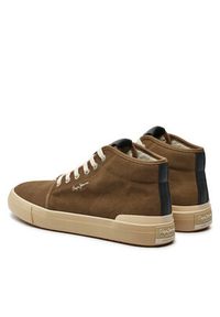 Pepe Jeans Sneakersy Ben Top PMS31051 Zielony. Kolor: zielony. Materiał: zamsz, skóra #3