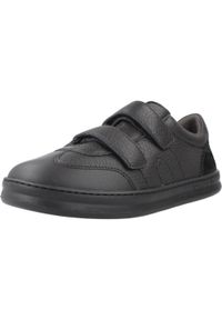 Camper - Buty CAMPER K800652 001 Czarny. Okazja: na co dzień. Kolor: czarny. Materiał: tkanina, skóra