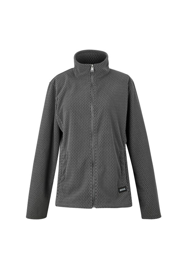 Regatta - Bluza Damska Heidy Z Pełnym Zamkiem Błyskawicznym. Kolor: beżowy. Sezon: zima. Styl: sportowy. Sport: turystyka piesza