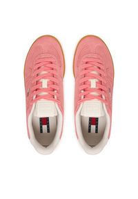 Tommy Jeans Sneakersy The Greenwich Edge Max Suede EN0EN02989 Różowy. Kolor: różowy. Materiał: zamsz, skóra #4
