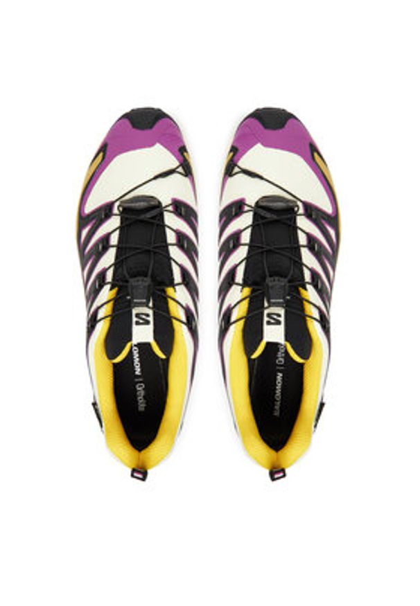 salomon - Salomon Trekkingi Xa Pro 3D V9 Gore-Tex L47881700 Żółty. Kolor: żółty. Materiał: materiał. Technologia: Gore-Tex. Sport: turystyka piesza