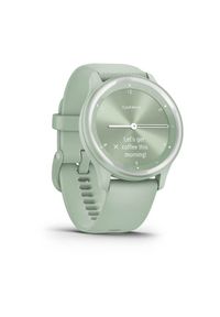 GARMIN - Garmin vivomove Sport miętowy. Rodzaj zegarka: cyfrowe. Kolor: miętowy. Styl: sportowy #7