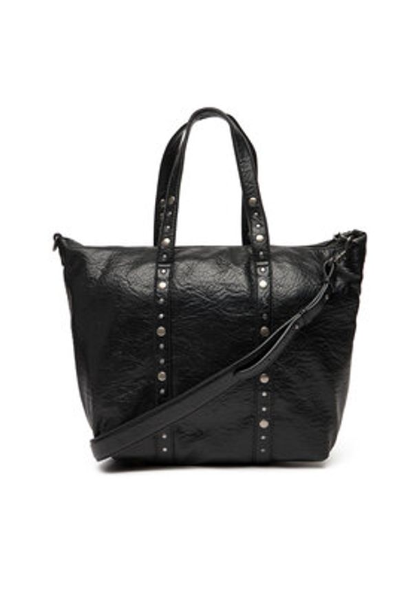Pepe Jeans Torebka Chelsea Moon PL0300003 Czarny. Kolor: czarny. Materiał: skórzane