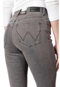 Wrangler - WRANGLER HIGH SKINNY CONCRETE PLAN W27HQG25P. Stan: podwyższony #8