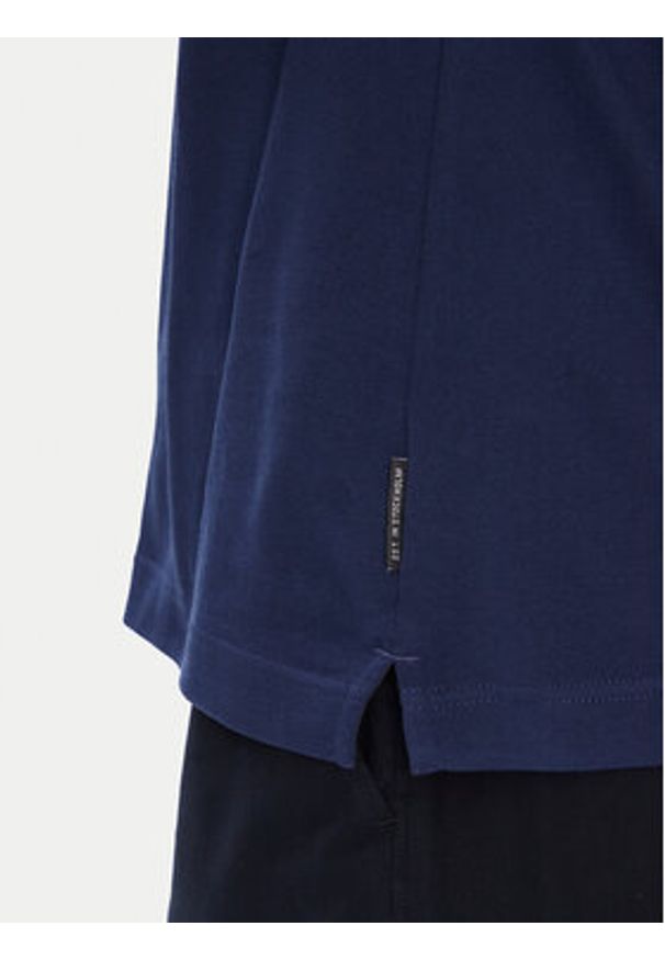 Marc O'Polo Polo 526 2144 53004 Granatowy Regular Fit. Typ kołnierza: polo. Kolor: niebieski. Materiał: bawełna