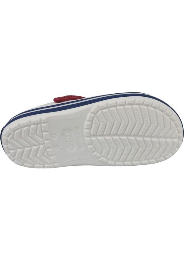 Klapki Crocs Crockband U 11016-11I białe. Kolor: biały. Materiał: materiał