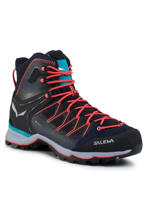 Trekkingi Salewa Ws Mtn Trainer Lite Mid Gtx GORE-TEX 61360-3989 Premium Navy/Blue Fog 3989. Kolor: niebieski