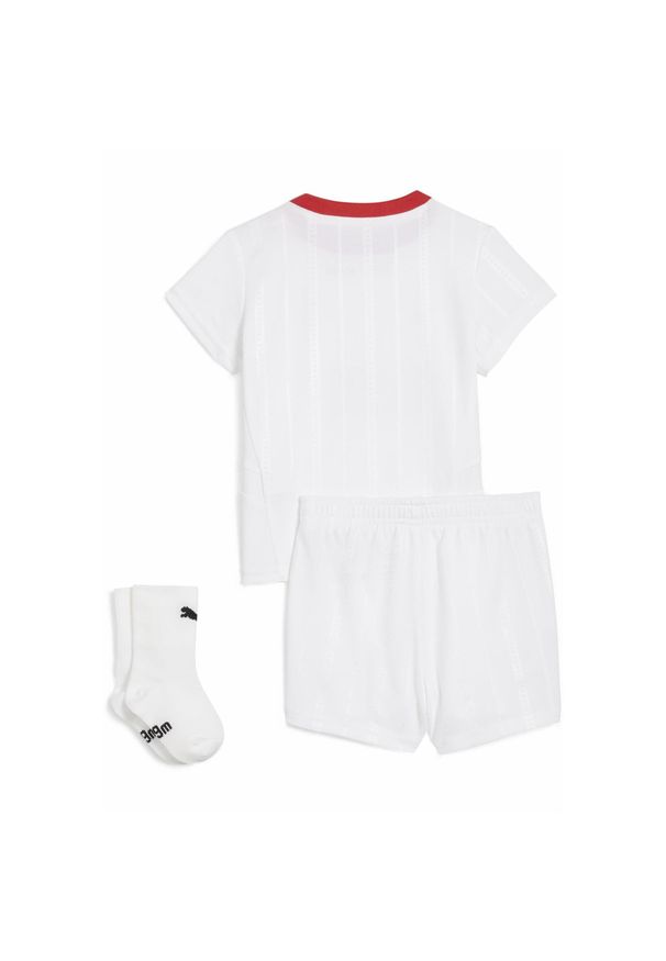 Puma - Strój wyjazdowy AC Milan 24/25 dla małych dzieci PUMA White. Kolor: biały