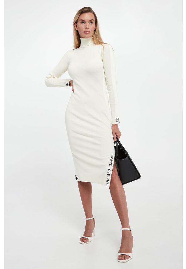 Elisabetta Franchi - Sukienka midi ELISABETTA FRANCHI. Długość: midi