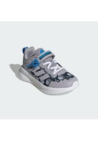 Adidas - adidas Sneakersy Minecraft Fortarun 4.0 JR1945 Szary. Kolor: szary. Materiał: materiał #6