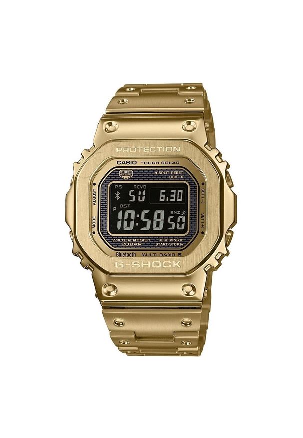 Casio - CASIO ZEGAREK G-SHOCK G-Steel Full Metal Limited Edition GMW-B5000GD-9ER. Rodzaj zegarka: cyfrowe. Styl: sportowy