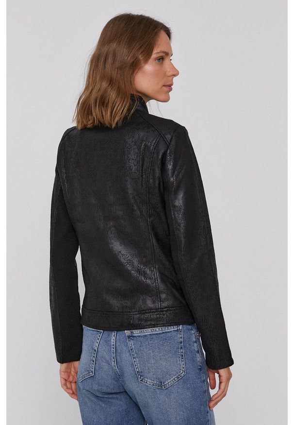 Desigual - Kurtka. Okazja: na co dzień. Kolor: czarny. Styl: casual