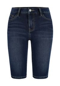 Volcano - Szorty jeansowe, Slim Fit, E-FIFFY. Kolor: niebieski. Materiał: jeans. Styl: klasyczny #1