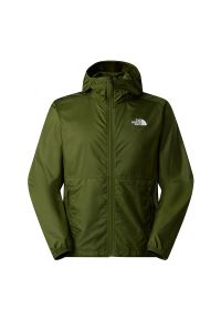 Kurtka męska The North Face Cyclone 0A8B64BRI1 - zielona. Kolor: zielony. Materiał: materiał, poliester. Sport: wspinaczka, turystyka piesza #1