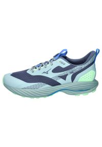 Buty do biegania męskie Mizuno Wave Rider Tt 2. Kolor: niebieski. Materiał: syntetyk, materiał. Szerokość cholewki: normalna. Model: Mizuno Wave. Sport: bieganie