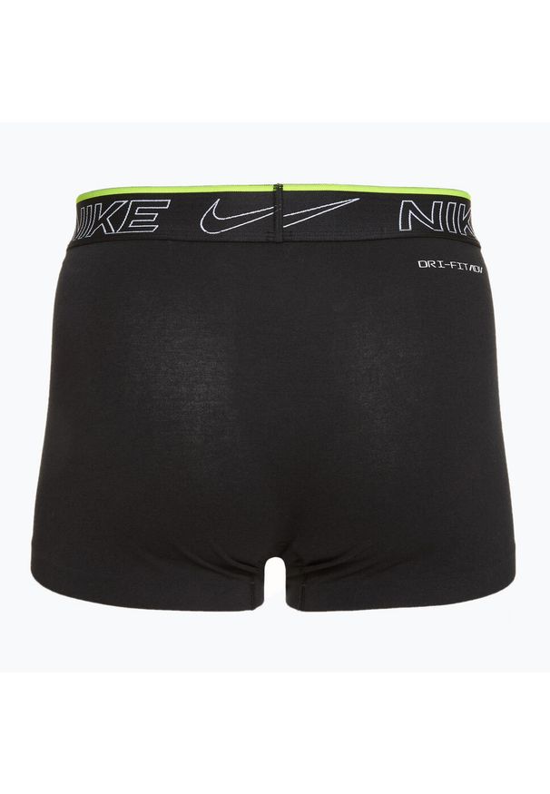 Bokserki męskie Nike Elite Cotton Stretch Trunk 2 pary. Kolor: wielokolorowy