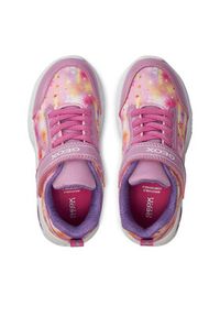 Geox Sneakersy J Assister Girl J45E9B 02ANF C0799 S Różowy. Kolor: różowy. Materiał: materiał #4