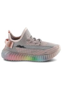 Różowe Sneakersy Artiker Damskie Lekkie Półbuty. Okazja: na co dzień. Kolor: różowy. Szerokość cholewki: normalna #9