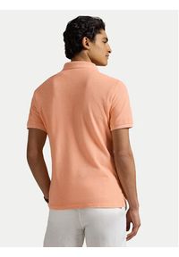 Polo Ralph Lauren Polo 710969626004 Pomarańczowy Custom Slim Fit. Typ kołnierza: polo. Kolor: pomarańczowy. Materiał: bawełna #5