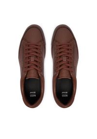 BOSS Sneakersy Nitan 50552880 Brązowy. Kolor: brązowy. Materiał: skóra #6