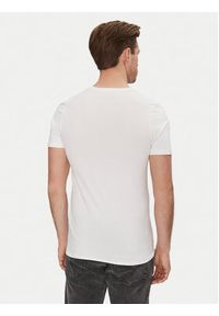 Resteröds Komplet 2 t-shirtów 27040 2 Biały Slim Fit. Kolor: biały. Materiał: bawełna #8