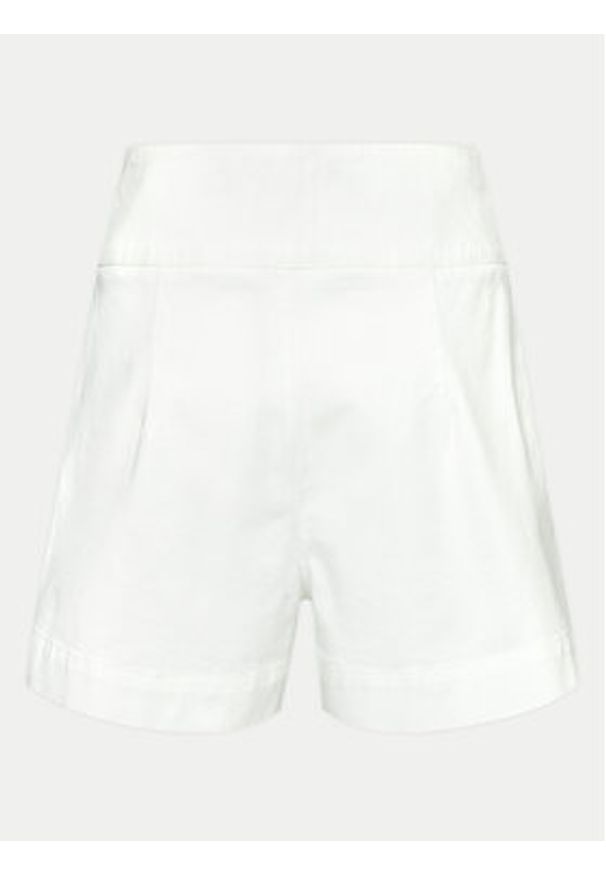 MVP Wardrobe Szorty materiałowe MVPE4SJ127.BXXXXXX Biały Classic Fit. Kolor: biały. Materiał: bawełna