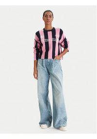 Guess Jeans Sweter W6RR17 Z3FC2 Kolorowy Regular Fit. Materiał: wiskoza. Wzór: kolorowy #4