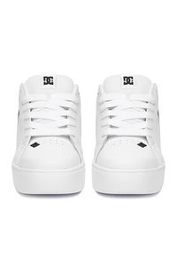 DC Shoes Sneakersy CEO-COURT GRAFFIK PLATFORM DC02422101 Biały. Kolor: biały. Materiał: skóra. Obcas: na platformie #6