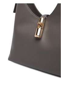Furla Torebka Goccia M WB01499 BX3104 KH 4283S Szary. Kolor: szary. Materiał: skórzane #4
