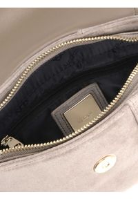 Kazar - Taupe torebka damska. Materiał: zamszowe. Rozmiar: małe. Styl: wizytowy, casual #7