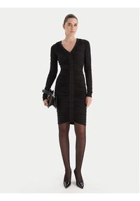 Marciano Guess Sukienka koktajlowa 5BGK25 6257A Czarny Slim Fit. Kolor: czarny. Materiał: syntetyk. Styl: wizytowy #4