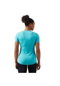 Koszulka treningowa damska Reebok Wor SW Tee. Kolor: niebieski. Długość rękawa: krótki rękaw. Długość: krótkie