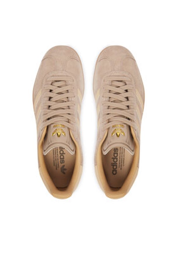 Adidas - adidas Sneakersy Gazelle KK2638 Brązowy. Kolor: brązowy. Materiał: skóra, zamsz. Model: Adidas Gazelle