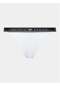 Emporio Armani Underwear Komplet 2 par stringów 164522 3F227 00010 Biały. Kolor: biały. Materiał: bawełna
