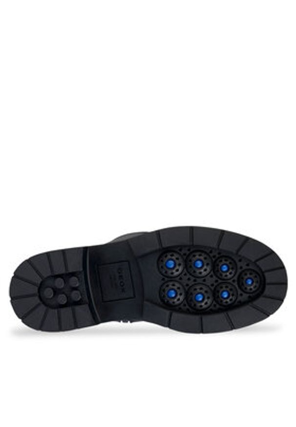 Geox Oficerki D Spherica Ec7 D36VDF 043BC C9999 Czarny. Kolor: czarny. Materiał: skóra
