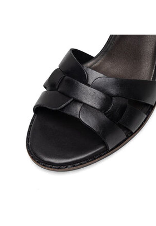 Lasocki Sandały WB-MIMI-14 Czarny. Kolor: czarny. Materiał: skóra