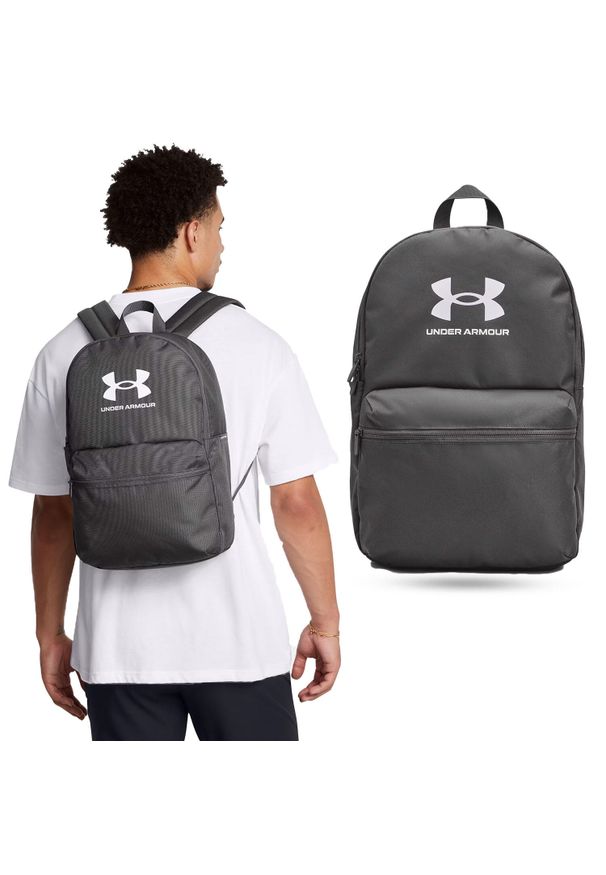 Under Armour - Plecak miejski UNDER ARMOUR Loudon Lite Backpack 20L. Kolor: szary