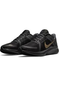 Buty do biegania Nike Quest 4 M DA1105 010 czarne. Kolor: czarny. Materiał: guma. Szerokość cholewki: normalna. Sezon: jesień #6