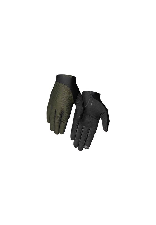 GIRO rękawiczki rowerowe męskie TRIXTER długi palec olive GR-7127470. Kolor: zielony. Sport: kolarstwo