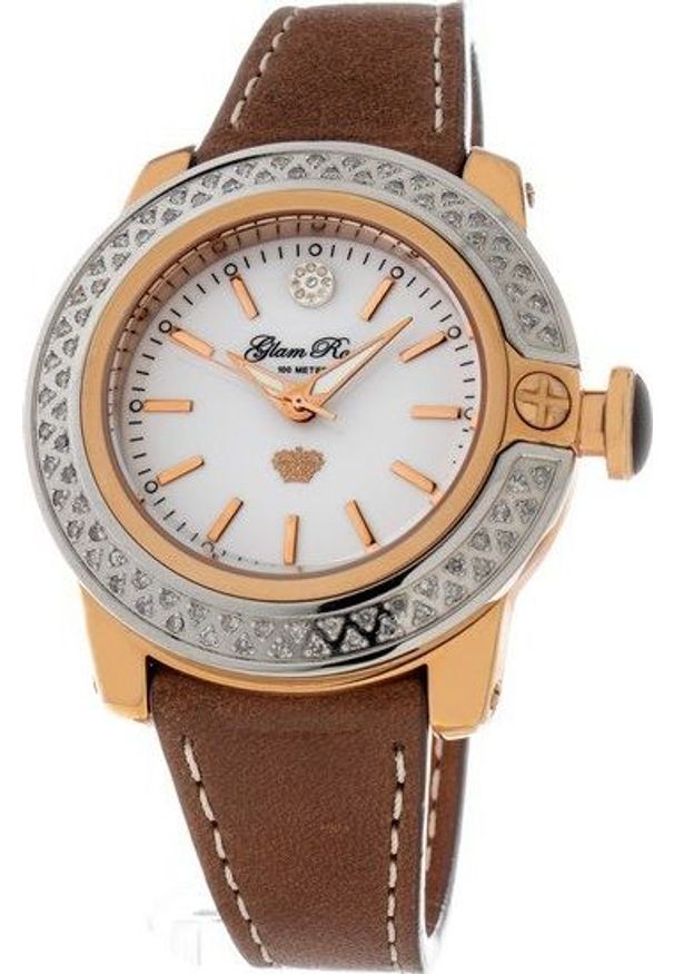 Zegarek Glam Rock Zegarek Damski Glam Rock GR31007D ( 40 mm). Styl: rockowy