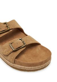 Polo Ralph Lauren Klapki Turbach 803916776003 Brązowy. Kolor: brązowy. Materiał: nubuk, skóra