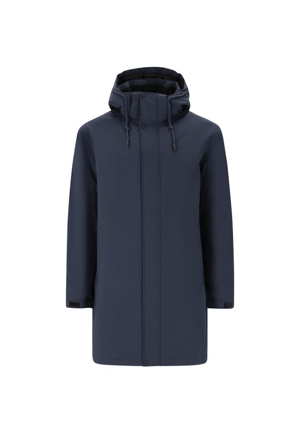 Parka Whistler Volcan. Kolor: niebieski. Materiał: poliester. Sezon: zima