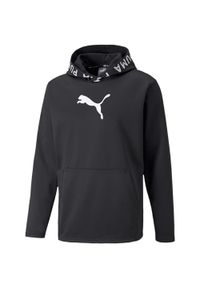 Bluza dresowa męska Puma TRAIN PWR. Kolor: wielokolorowy, zielony, czarny, brązowy, niebieski. Materiał: dresówka