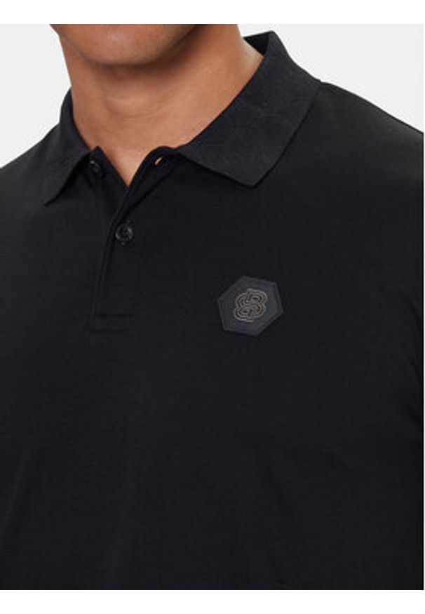 BOSS Polo Future 50543891 Czarny Regular Fit. Typ kołnierza: polo. Kolor: czarny. Materiał: bawełna
